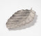Handmade Aluminium Decorative Leaf Trays (Set of 2)