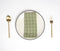 Handloom Olive Checkered Napkins (Set of 4)