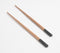 Handmade Mango Wood & Black Resin Chopsticks (Set of 2)