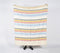 Handwoven & Tufted Cotton Striped Multicolor Throw