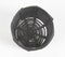 Handwoven Cane & Iron Black Cylindrical Pen Stand