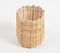 Handwoven Cane Cylindrical Pen Holder