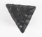 Handwoven Cane & Iron Black Triangle Pen Stand