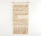 Handwoven Cotton & Sequin Bayadere Wall Hanging