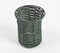 Handwoven Cane & Iron Monotone Pen Stand