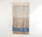 Handwoven Cotton Fringed Cobalt Wall Hanging
