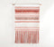 Handwoven Cotton Bayadere Wall Hanging