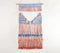 Handwoven Cotton Mediterranean Fringed Wall Hanging
