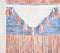 Handwoven Cotton Mediterranean Fringed Wall Hanging