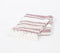 Handwoven Cotton Geometric-Striped Throw with Tassels