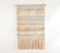 Handwoven Cotton Neutral Bayadere Wall Hanging