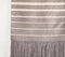Handwoven Cotton Striped Fringed Wall Hanging