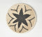 Handwoven Floral Round Wall Plate