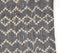 Handwoven Jute Chevron Black Rug