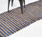 Handwoven Jute Striped Blue Rug