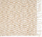 Handwoven Jute Diamond-Pattern Durry with Tassels