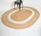 Handwoven Oblong Jute Rug