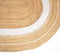Handwoven Oblong Jute Rug