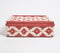 Handwoven Recycled Cotton Beige & Red Box