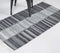 Handwoven Greyscale Tasseled Rug