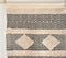 Handwoven Cotton Geometric Fringed Wall Hanging