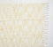 Handwoven Textured Throw with Tasseled Border