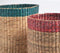 Handwoven Water Hyacinth Cylindrical Planter (Set of 2)