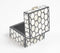 Honeycomb Bone & MDF Jewelry Box