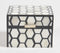 Honeycomb Bone & MDF Jewelry Box