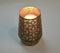 Illuminating Iron Perforated Candle Holder