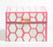 Honeycomb Pink MDF Jewelry Box