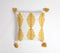 Honey Embroidered Tasseled Cushion Cover