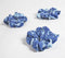 Indigo Paisley Block Printed Scrunchie hair ties set of 3