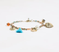 Imported Glass Crystal Beads Charms Bracelet