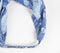 Indigo Paisley Block printed Knot Hairband