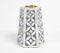 Hexagonal Pyramid Mother of Pearl Tealight Holder