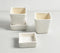 Ivory Ceramic Mini Flower pots (set of 2)
