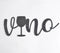 Iron 'Vino' Wall Decor