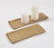 Laquered Aluminium Textured Decor Dishes (Set of 2)