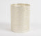 Jali Cut Silver-Toned Iron Candle Holder (S)