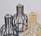 Iron Outlined Testube Accent Vases (set of 3)