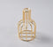 Iron Outlined Testube Accent Vases (set of 3)