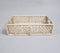 Jute & Cotton Macrame-Wrapped Iron Tray