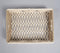 Jute & Cotton Macrame-Wrapped Iron Tray