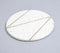 Inlay Round Terrazzo Stone Serving Platter