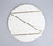 Inlay Round Terrazzo Stone Serving Platter