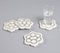 Inlaid Mughal Floral Motif Marble Coasters (set of 4)