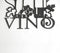 Iron Wine & Grapes Wall Decor
