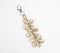 Jute & Shells Tassel Keychain