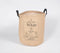 Jute & PU Leather Laundry bags (set of 6)